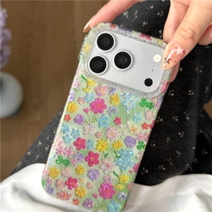 IPhone 17 Pro max 16 Pro max Phấn phủ ống kính hoa họa tiết TPU materia IMD quá trình Vỏ điện thoại