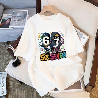 ✨Hàng có sẵn✨WASSUP Áo thun nam in họa tiết 6-7 - Mẫu mới! 100% cotton, thời trang, Unisex.