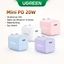 Ugreen 20W Mini PD Sạc Có Thể Gập Lại USB C Loại C Sạc Nhanh Sạc Tường Adapter Tương Thích Cho iPhone 13 / 13 Mini / 13 Pro / 13 Pro Max / 12 Pro Max / SE / 11, Pixel, Galaxy S