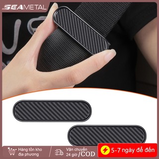 SEAMETAL Dây An Toàn Ô Tô Có Thể Điều Chỉnh Kẹp Dây An Toàn Ô Tô Nút Chặn Khóa Kẹp Giới Hạn Cho Cổ Dây Đeo Vai Phụ Kiện Bảo Vệ