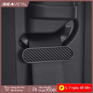 SEAMETAL Dây An Toàn Ô Tô Có Thể Điều Chỉnh Kẹp Dây An Toàn Ô Tô Nút Chặn Khóa Kẹp Giới Hạn Cho Cổ Dây Đeo Vai Phụ Kiện Bảo Vệ