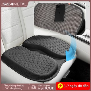 SEAMETALTAL Mùa Hè Xe Gel Đệm Ghế Làm Mát Thoáng Khí Thiết Kế Tổ Ong Miếng Lót Ghế Đa Năng Cho Ghế Ô Tô Văn Phòng Tại Nhà Ghế