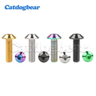 Catdogbear Titan Bu Lông M6 / M8x12 15 20 25 30 35mm Ô Lục Giác Allen Đầu Vít Cho Xe Đạp Xe Máy Phanh Đĩa