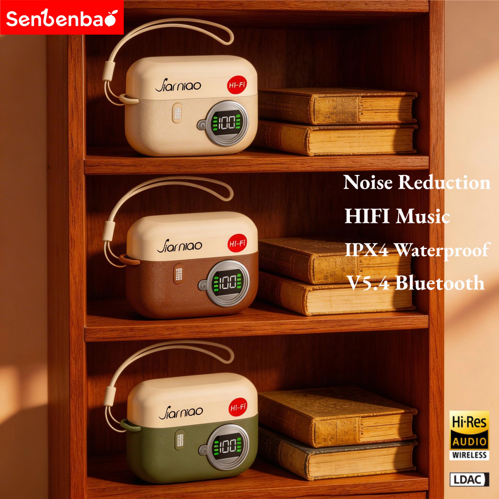 [Quà tặng miễn phí] Tai nghe Mini Senbenbao J67 không dây Bluetooth, Hifi, tai nghe kinh doanh