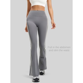 Quần thể thao slim cạp cao chất liệu polyester và spandex