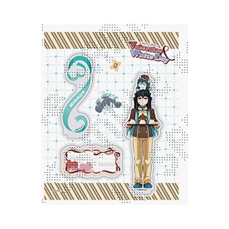 Valentine Demon Slayer Acrylic Hình - Muichiro Giyu Tomioka Stand - Anime Valentine Gift Limited