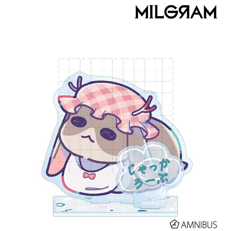 Giá đỡ Acrylic mẫu giáo MILGRAM - Yuzuha & Futakuchikaze & Shishido Son - Trang trí bàn làm việc hình Anime
