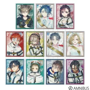 MILGRAM Grunge Canvas Acrylic Đứng & Móc Khóa & Thẻ - Yuzuha Kotoko Mikoto Anime Hình Merch