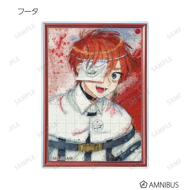 MILGRAM Grunge Canvas Acrylic Đứng & Móc Khóa & Thẻ - Yuzuha Kotoko Mikoto Anime Hình Merch