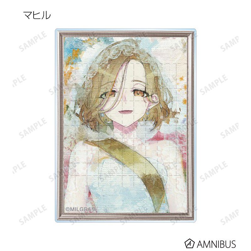 MILGRAM Grunge Canvas Acrylic Đứng & Móc Khóa & Thẻ - Yuzuha Kotoko Mikoto Anime Hình Merch