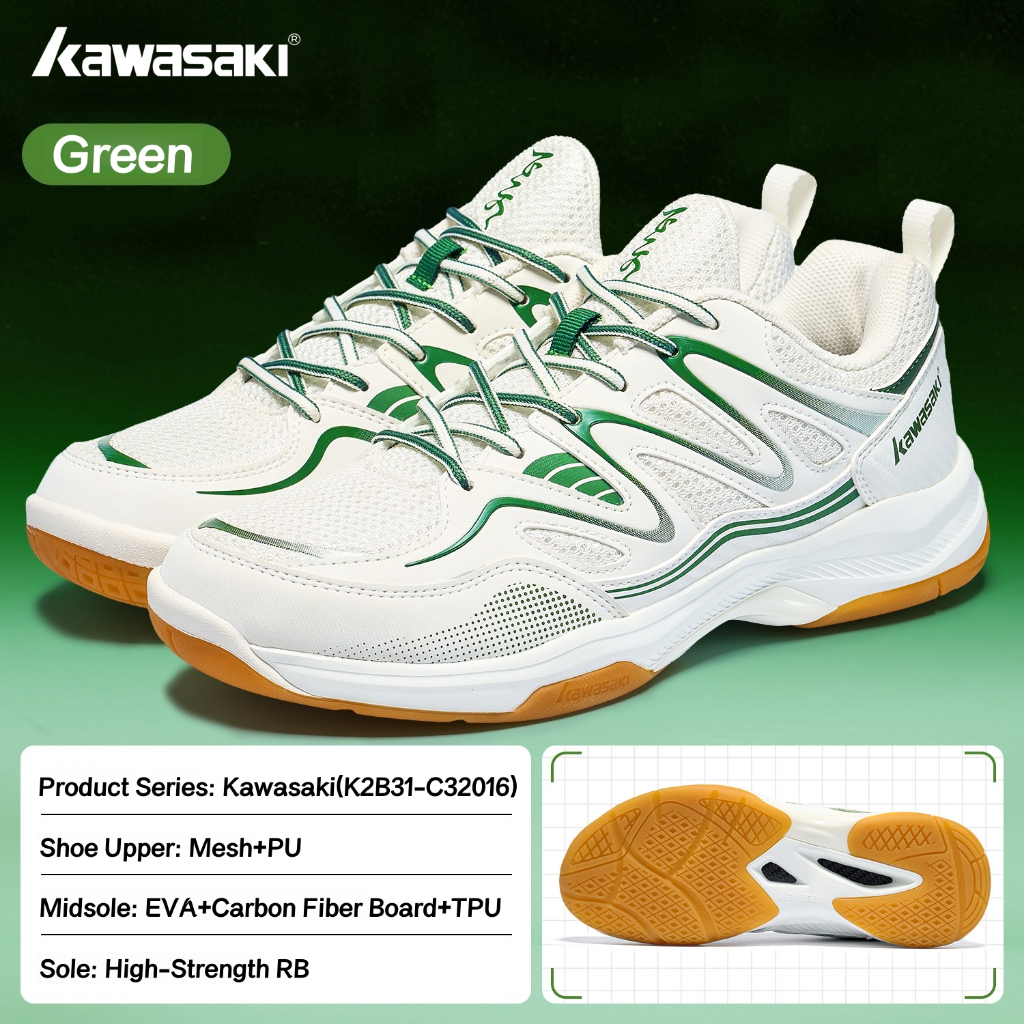 Giày pickleball Kawasaki K2B31-C32016 Apsaras, Chống Trượt & Shock ...