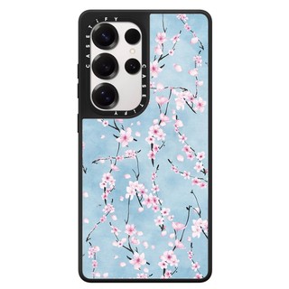 Dành Cho Samsung S26 S25 S24 S23 Ultra Plus Flora Gingham Sticker Ốp Lưng Cứng Chống Sốc Gương