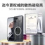 Dành Cho Nubia Redmagic 11 Air 10 10S Pro Plus Pro + 5G Vỏ Trong Suốt Graphene Tản Nhiệt Vỏ PC Chống Sốc Vỏ Từ Tính