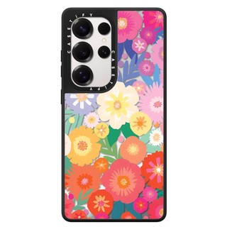 Dành Cho Samsung S26 S25 S24 S23 Ultra Plus Hoa Tình Yêu Họa Tiết Ngựa Lưng Cứng Chống Sốc Gương
