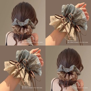 Phong Cách Hàn Quốc Độc Đáo Đẹp Scrunchy Dây Buộc Tóc Nữ Cao Cấp Thời Trang Phương Tây 2026 Phong Cách Mới Buộc Tóc