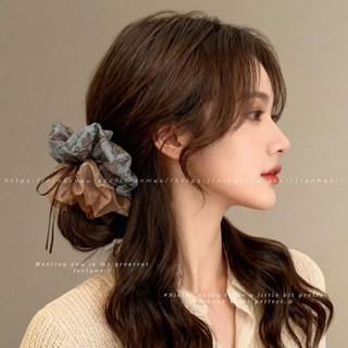 Phong Cách Hàn Quốc Độc Đáo Đẹp Scrunchy Dây Buộc Tóc Nữ Cao Cấp Thời Trang Phương Tây 2026 Phong Cách Mới Buộc Tóc