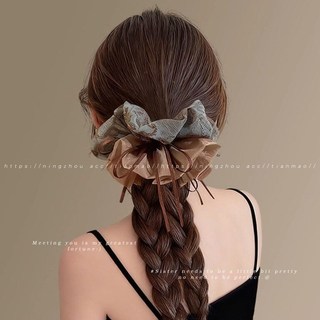 Phong Cách Hàn Quốc Độc Đáo Đẹp Scrunchy Dây Buộc Tóc Nữ Cao Cấp Thời Trang Phương Tây 2026 Phong Cách Mới Buộc Tóc
