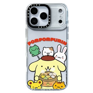 Dành Cho iPhone 17 16 15 14 13 Pro Max Ốp Lưng Họa Tiết Pompompurin Dễ Thương TPU Mềm Trong Suốt Chống Sốc iPhone 16 15 Plus
