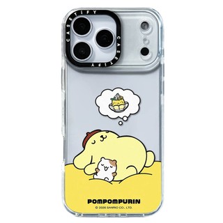 Dành Cho iPhone 17 16 15 14 13 Pro Max Ốp Lưng Họa Tiết Pompompurin Dễ Thương TPU Mềm Trong Suốt Chống Sốc iPhone 16 15 Plus