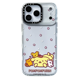 Dành Cho iPhone 17 16 15 14 13 Pro Max Ốp Lưng Họa Tiết Pompompurin Dễ Thương TPU Mềm Trong Suốt Chống Sốc iPhone 16 15 Plus