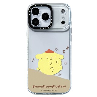 Dành Cho iPhone 17 16 15 14 13 Pro Max Ốp Lưng Họa Tiết Pompompurin Dễ Thương TPU Mềm Trong Suốt Chống Sốc iPhone 16 15 Plus