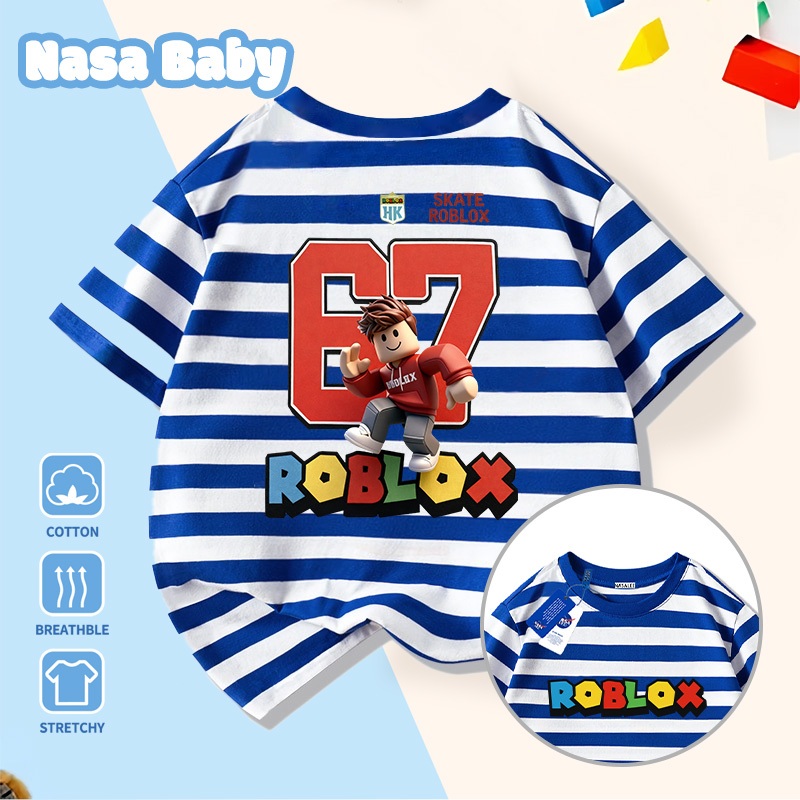 🔥Xu hướng hot 2026🔥 Áo thun trẻ em NASA, họa tiết bộ sáu bảy, 100% cotton, Unisex, giao hàng ngay