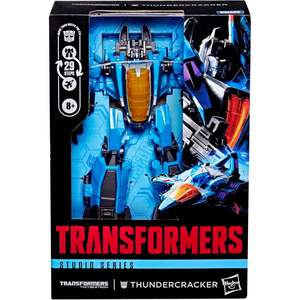 Transformers Studio Series War for Cybertron Thundercracker, Nhân vật hành động chuyển đổi 6,5 inch G0561