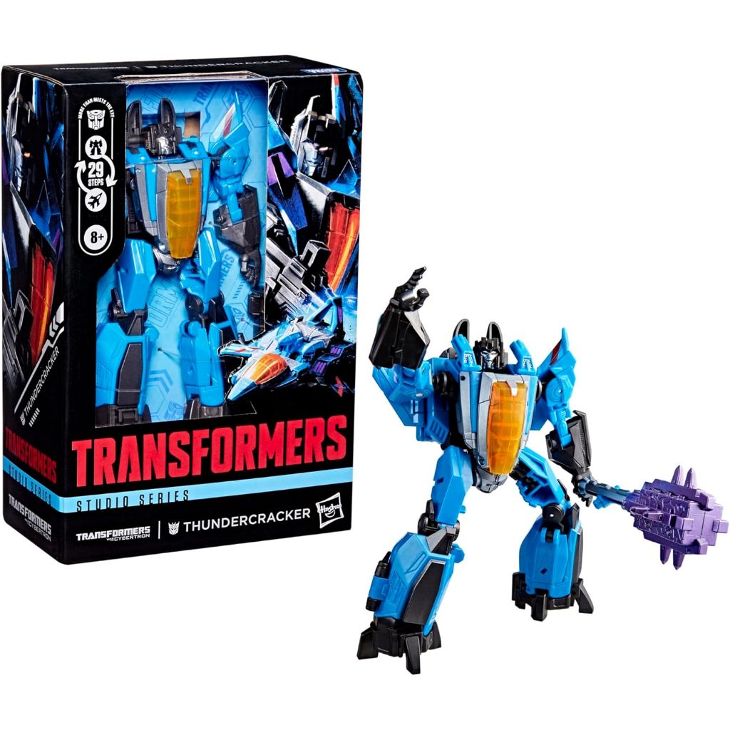 Transformers Studio Series War for Cybertron Thundercracker, Nhân vật hành động chuyển đổi 6,5 inch G0561