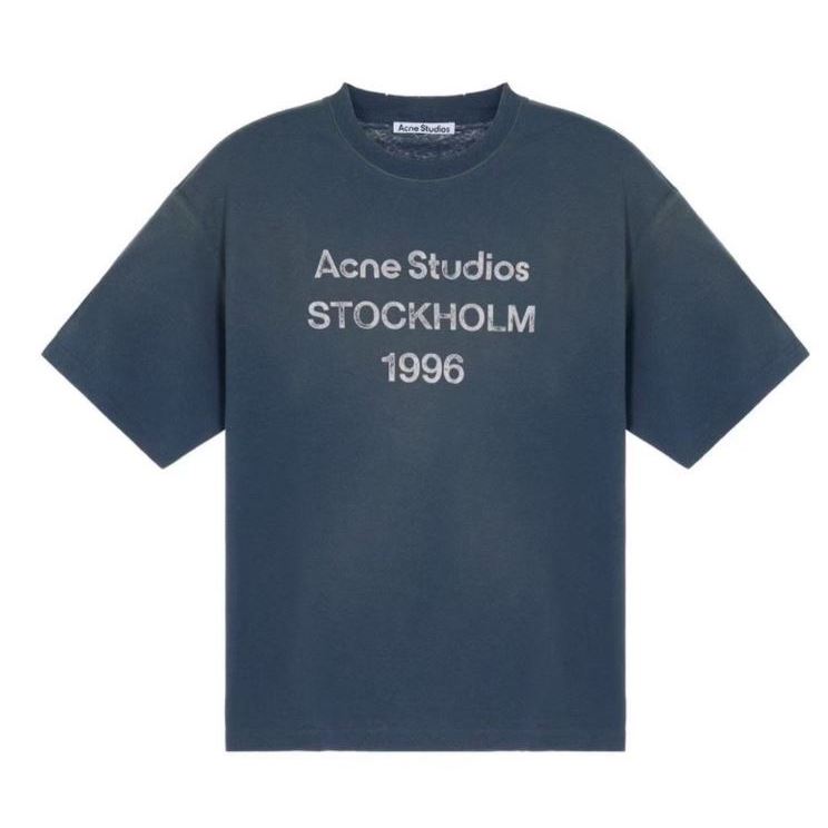 Thời trang đường phố cao cấp năm 2026 | Áo thun cổ điển có Logo ngoại cỡ phong cách Retro năm 1996 | Áo thun cổ tròn mềm mại và thoáng khí Unisex