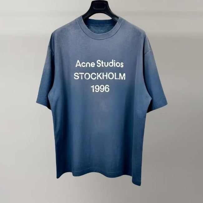 Thời trang đường phố cao cấp năm 2026 | Áo thun cổ điển có Logo ngoại cỡ phong cách Retro năm 1996 | Áo thun cổ tròn mềm mại và thoáng khí Unisex