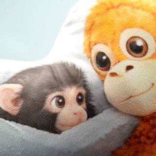 ✨Đấm Khỉ Plushie✨Kawaii Punch Khỉ Sang Trọng Gối Búp Bê Mô Phỏng Orangutan Khỉ Plushie Đồ Chơi Nhồi Bông Cho Bé Gối Thoải Mái Búp Bê Sinh Nhật Trẻ Em Quà Tặng Tốt Nghiệp COD