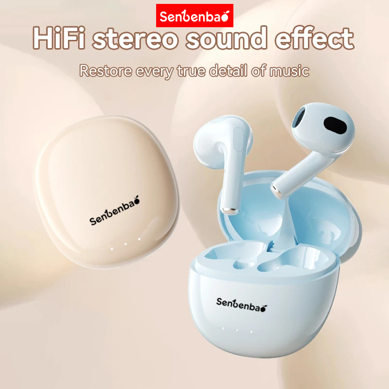Tai nghe Bluetooth Senbenbao LP2 Pro HIFI Stereo Giảm tiếng ồn thông minh Pin dung lượng lớn