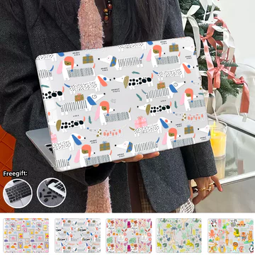 Ốp In Hình Hình Động Vật Cho 2026 Macbook Air13 M5 A3449 Air15 M5 A34448 Pro14 M5 Pro / Max A3434 A3427 Air M4 A3240 A3241 Pro14 M4 M3 Air M1 A2337 Pro13 M1 M2 Air13.6 M2 M3