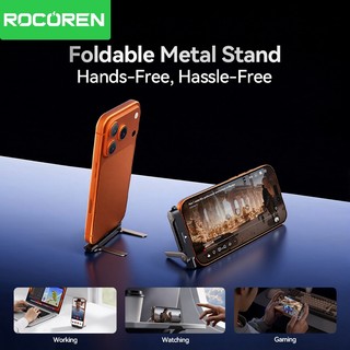 Rocoren USB Type C Bộ chuyển đổiOTG 3 trong 1 có giá đỡ USB C sang C PD 240W Bộ chuyển đổi sạc nhanh cho điện thoại di động