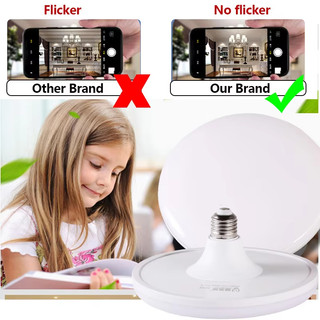 E27 Bóng Đèn LED Siêu Sáng 220V UFO LED Trắng Lạnh Đèn 20W 30W 40W 60W 100W Chiếu Sáng Trong Nhà Cho Nhà Để Xe Nhà Bếp