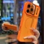 Giá đỡ ống kính thủy tinh / Ốp lưng cứng mờ tương thích cho iPhone 13 pro max 14 pro max 15 pro max 16 pro max 17 pro max 14 15 16plus ốp lưng