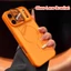 Giá đỡ ống kính thủy tinh / Ốp lưng cứng mờ tương thích cho iPhone 13 pro max 14 pro max 15 pro max 16 pro max 17 pro max 14 15 16plus ốp lưng