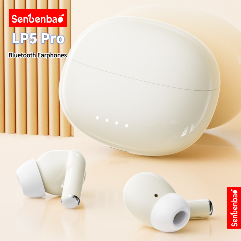 Tai nghe không dây TWS Air LP5 Pro có micrô Điều khiển cảm ứng Tai nghe Bluetooth Giảm Noice Tai nghe Bluetooth