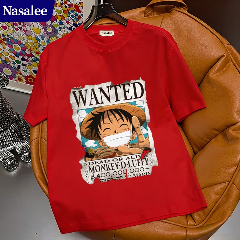 Áo thun One Piece Luffy Zoro, áo thun tay ngắn rộng rãi mùa hè unisex, thời trang và phụ kiện anime.