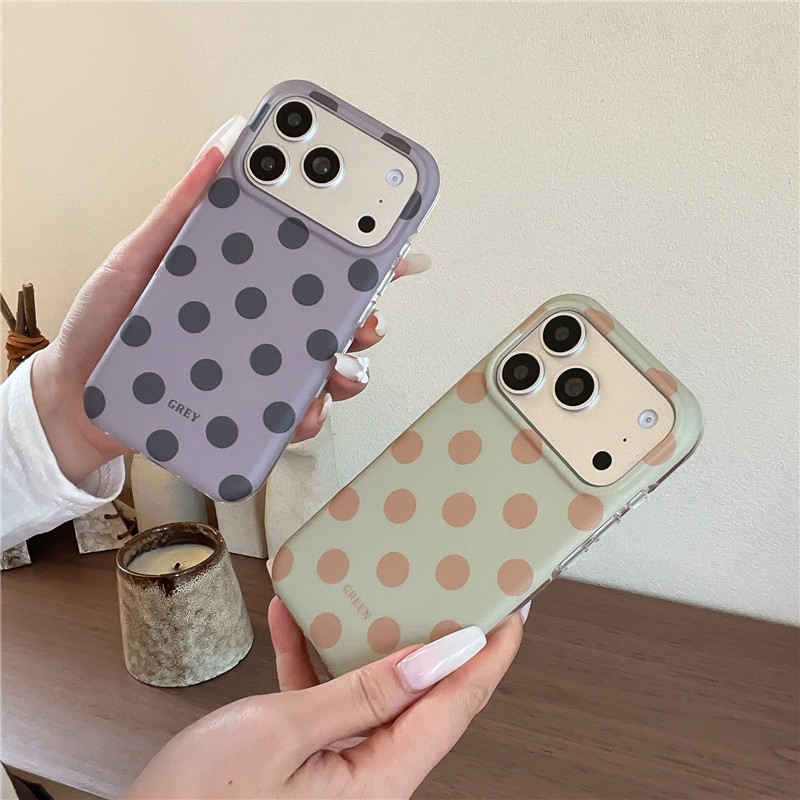 Ốp điện thoại xử lý IMD cho iPhone 17 Pro Max Dot pattern