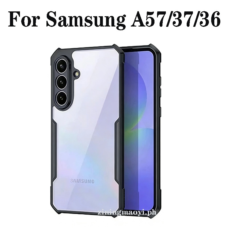 Ốp điện thoại di động chống rơi 4in1 Samsung Galaxy A57 A37 cho Samsung Galaxy A07 A17 A56 A26 A36 A16 A06 A05 A05S Phim riêng tư + phim ống kính + phim mặt sau