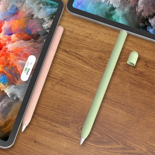 Hộp Đựng Bút Chì Cho Apple Pencil Thế Hệ 1 Hoặc 2 Hoặc Bút Chì Pro Máy Tính Bảng Stylus Bảo Vệ Silicon Mềm Tay Bút Giữ Bao