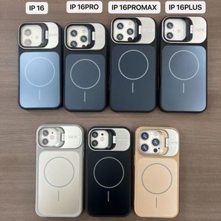 Dành Cho iPhone 16 Pro Max 16 16 Plus 16 Pro Vỏ Điện Thoại AG Giá Đỡ Ống Kính TPU Từ Tính Đơn Giản Tích Hợp Chìa Khóa camera Chống Rơi Và Chống Sốc Vỏ Bảo Vệ Điện Thoại