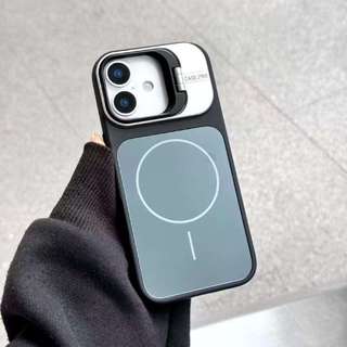 Dành Cho iPhone 15 Pro Max 11 12 Pro Max 14 Pro 15 Plus 11 Pro Max 12 13 Pro Max Vỏ Điện Thoại AG Giá Đỡ Ống Kính Hút Từ TPU Đơn Giản Chống Rơi Và Chống Sốc Vỏ Bảo Vệ Điện Thoại