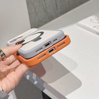 Giá đỡ vòng chữ B cửa sổ lớn Vỏ điện thoại từ tính màu kép thích hợp cho iPhone 11 12 13 14 15 16 17 Pro Max mờ bao gồm vỏ chống rơi