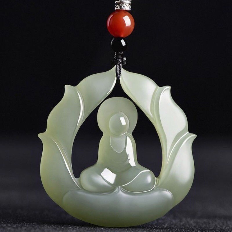 Mặt dây chuyền thương hiệu Sapphire Wuwu tự nhiên, Trang sức vòng cổ nam nữ đơn giản cổ điển