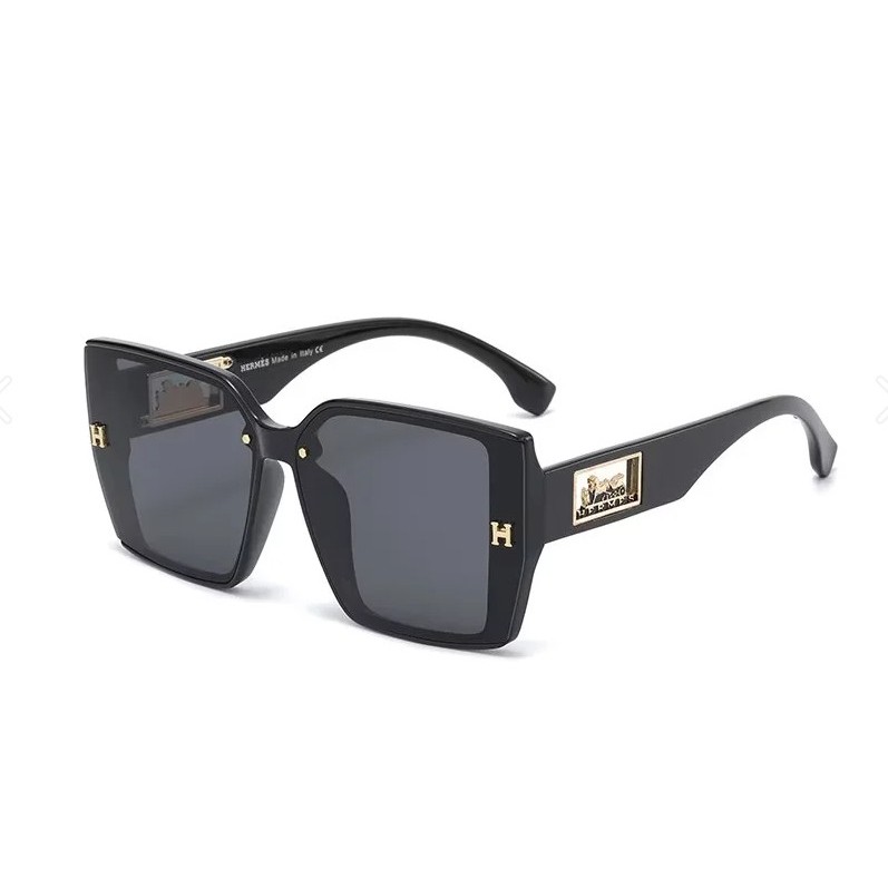 Kính râm Pony unisex gọng lớn, bảo vệ mắt UV400
