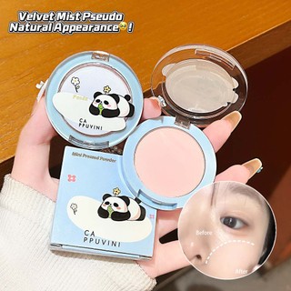 Phấn Nén Kiềm Dầu CAPPUVINI 6g - Lâu Trôi, Chống Nước & Mồ Hôi, Hiệu Ứng Mờ Tự Nhiên Phủ Lì, Dạng Mini Tiện Lợi A128