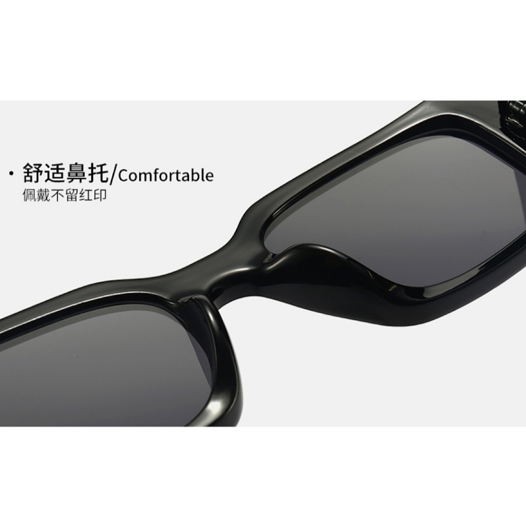 Kính Mát Hình Chữ Nhật Cá Tính 2026, Phong Cách châu Âu - Mỹ, Chống Nắng UV400, Perfect Cho Kỳ Nghĩ và Du Lịch