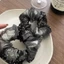 Cà vạt tóc hai lớp phong cách Hàn Quốc, chất liệu organza và zircon, ngọt ngào cho nàng